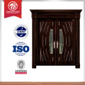 2015new design exterior steel wood door